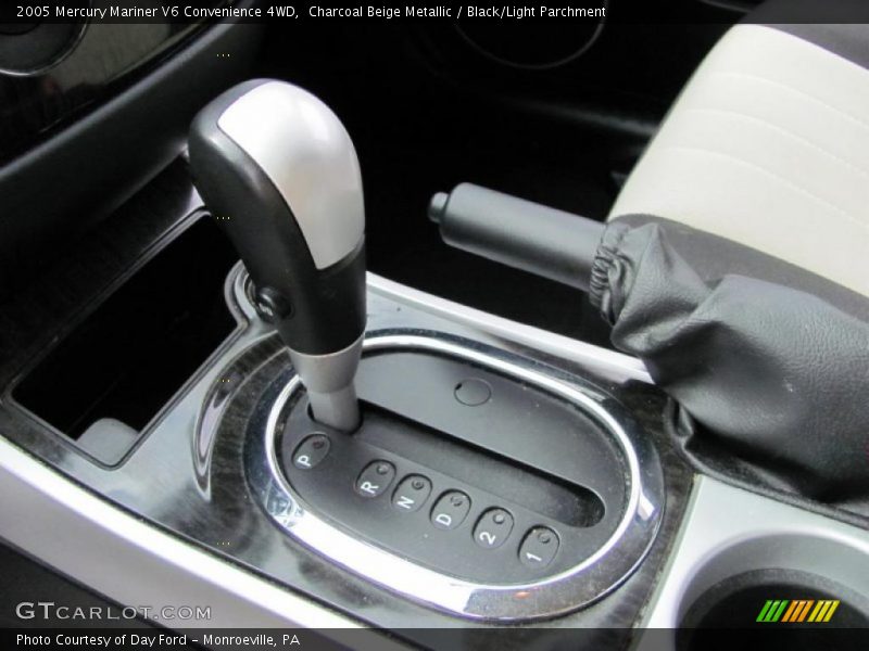 Charcoal Beige Metallic / Black/Light Parchment 2005 Mercury Mariner V6 Convenience 4WD