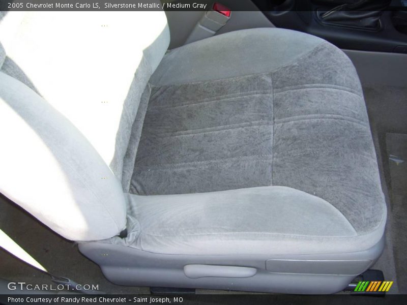 Silverstone Metallic / Medium Gray 2005 Chevrolet Monte Carlo LS