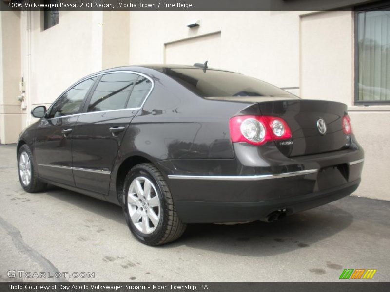 Mocha Brown / Pure Beige 2006 Volkswagen Passat 2.0T Sedan