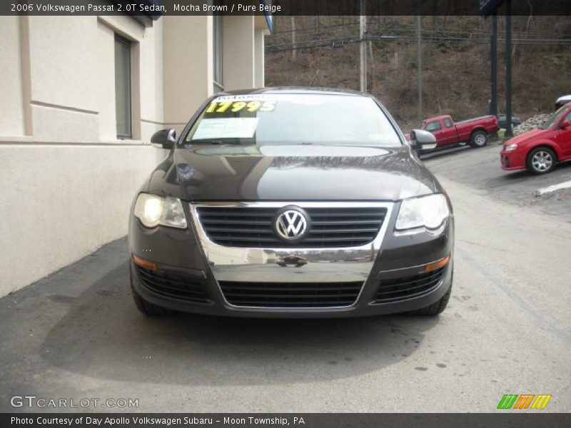 Mocha Brown / Pure Beige 2006 Volkswagen Passat 2.0T Sedan