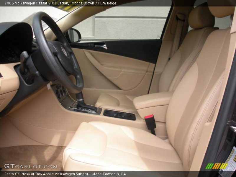 Mocha Brown / Pure Beige 2006 Volkswagen Passat 2.0T Sedan