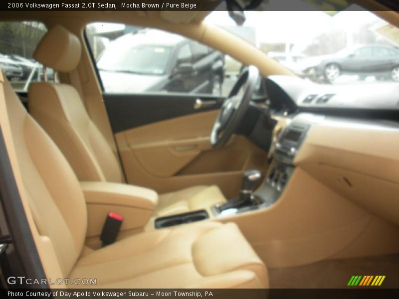 Mocha Brown / Pure Beige 2006 Volkswagen Passat 2.0T Sedan