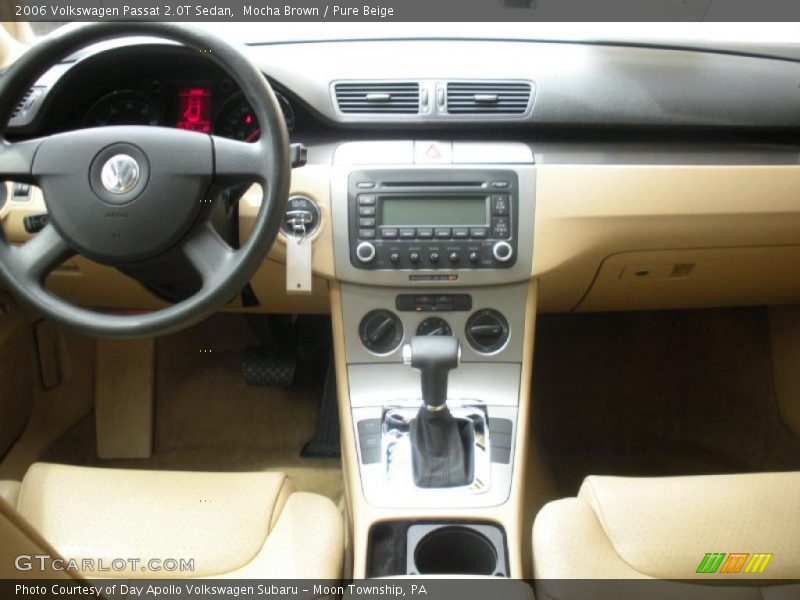 Mocha Brown / Pure Beige 2006 Volkswagen Passat 2.0T Sedan