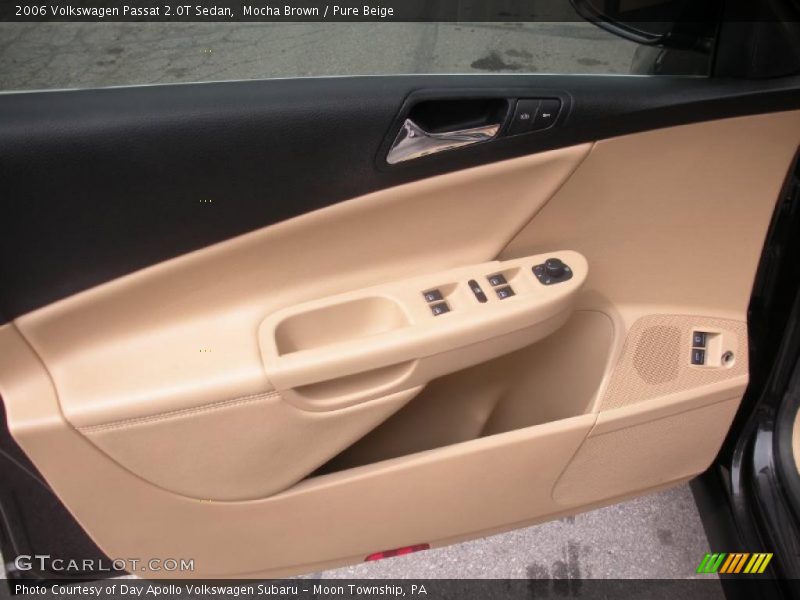 Mocha Brown / Pure Beige 2006 Volkswagen Passat 2.0T Sedan