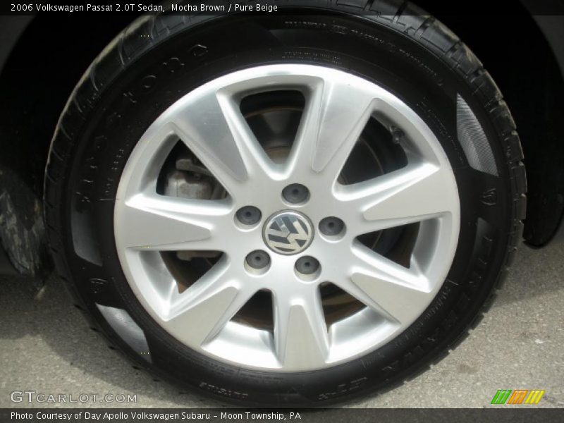 Mocha Brown / Pure Beige 2006 Volkswagen Passat 2.0T Sedan
