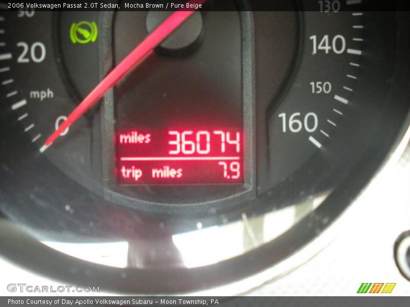 Mocha Brown / Pure Beige 2006 Volkswagen Passat 2.0T Sedan