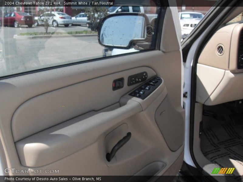 Summit White / Tan/Neutral 2004 Chevrolet Tahoe Z71 4x4