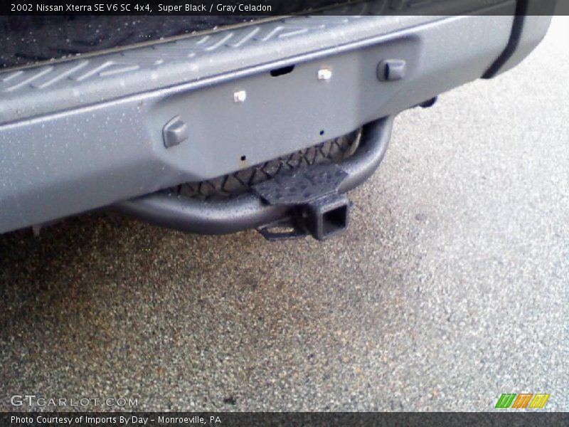 Super Black / Gray Celadon 2002 Nissan Xterra SE V6 SC 4x4