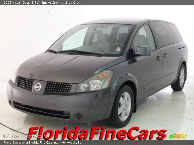 Smoke Gray Metallic / Gray 2005 Nissan Quest 3.5 S