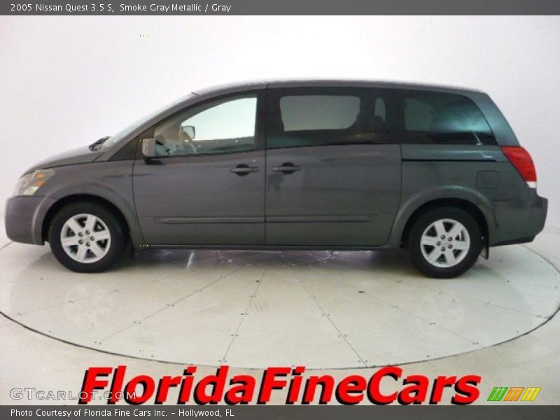 Smoke Gray Metallic / Gray 2005 Nissan Quest 3.5 S