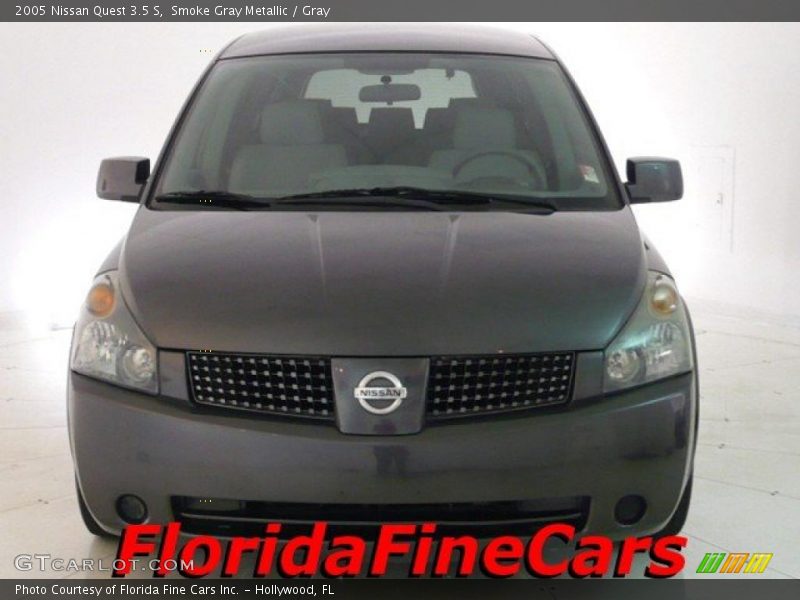 Smoke Gray Metallic / Gray 2005 Nissan Quest 3.5 S