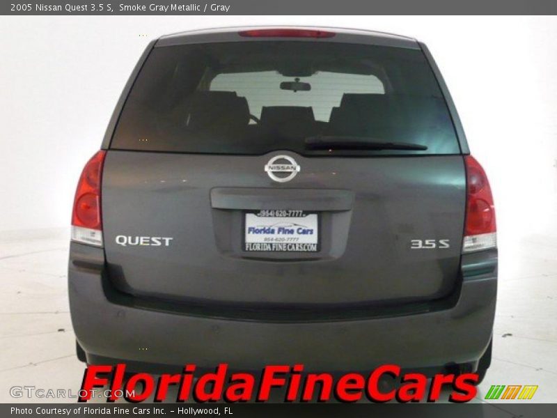 Smoke Gray Metallic / Gray 2005 Nissan Quest 3.5 S