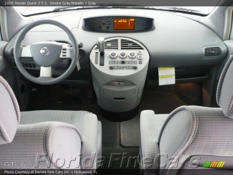 Smoke Gray Metallic / Gray 2005 Nissan Quest 3.5 S