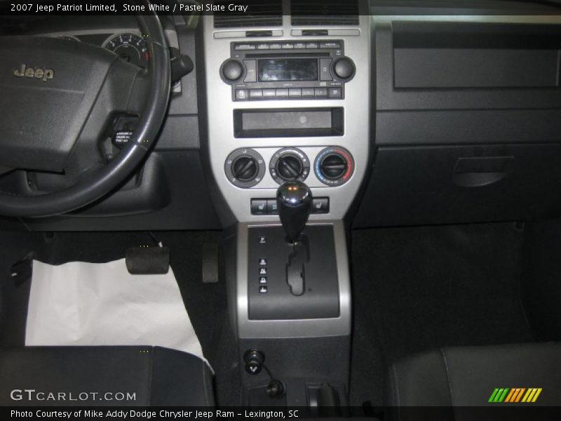 Stone White / Pastel Slate Gray 2007 Jeep Patriot Limited