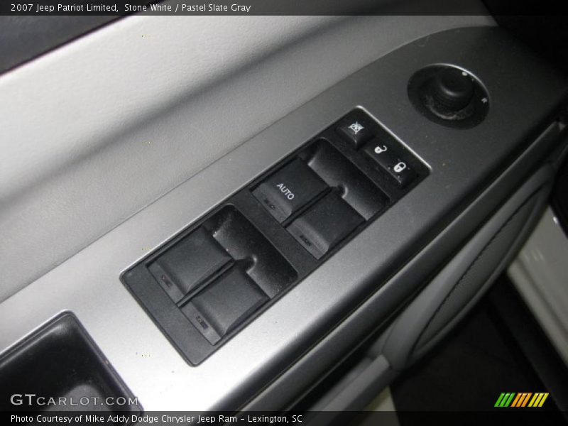 Stone White / Pastel Slate Gray 2007 Jeep Patriot Limited