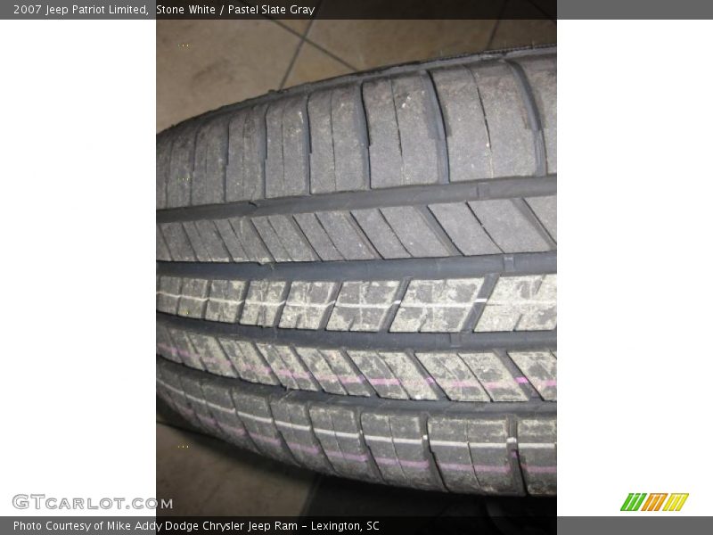 Stone White / Pastel Slate Gray 2007 Jeep Patriot Limited