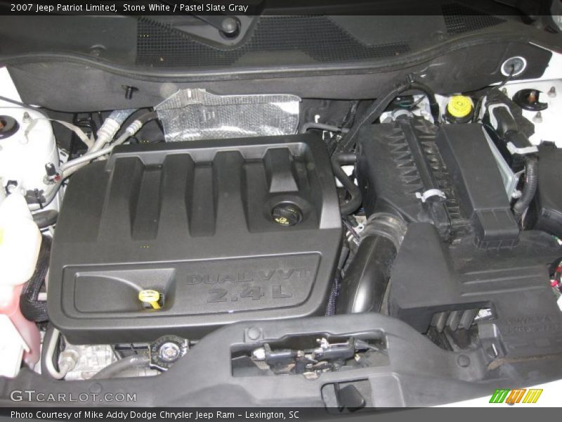 Stone White / Pastel Slate Gray 2007 Jeep Patriot Limited