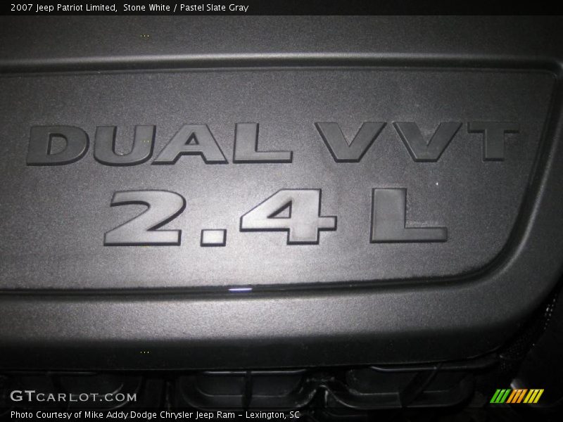 Stone White / Pastel Slate Gray 2007 Jeep Patriot Limited