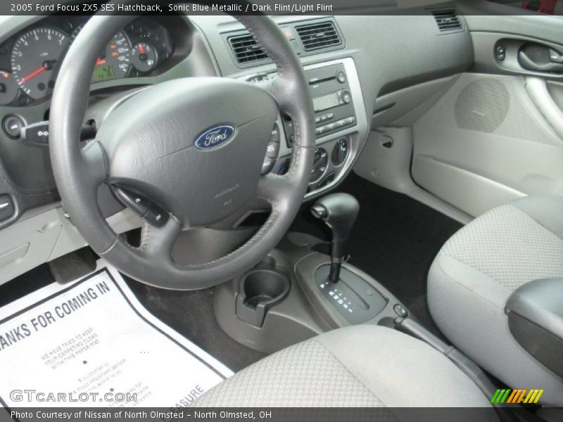 Sonic Blue Metallic / Dark Flint/Light Flint 2005 Ford Focus ZX5 SES Hatchback