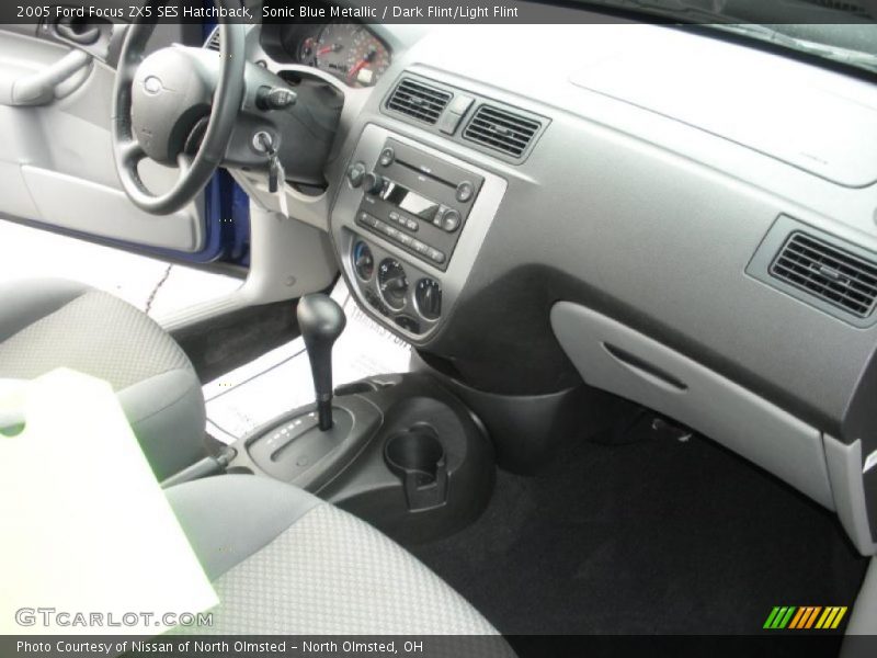 Sonic Blue Metallic / Dark Flint/Light Flint 2005 Ford Focus ZX5 SES Hatchback