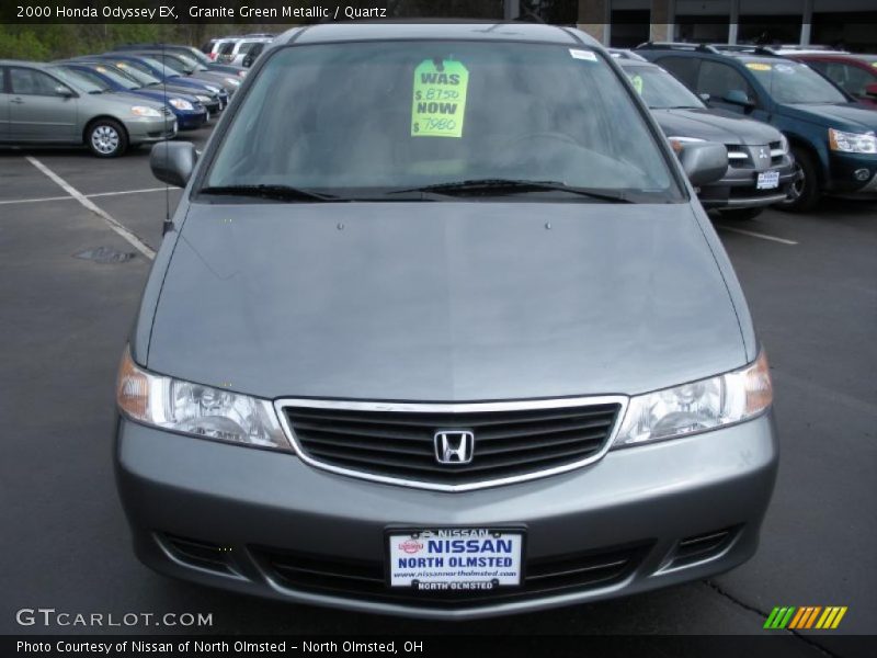 Granite Green Metallic / Quartz 2000 Honda Odyssey EX