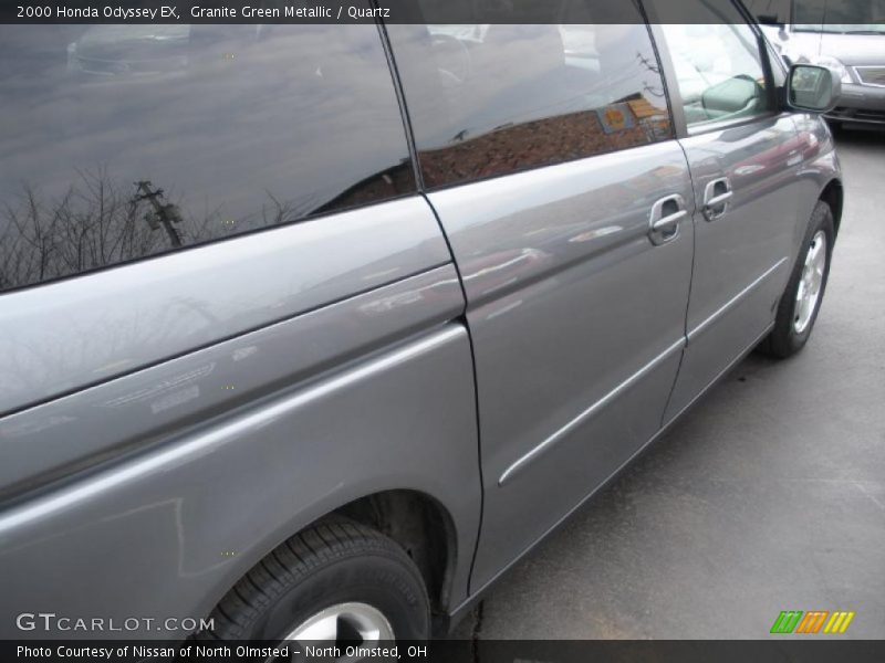 Granite Green Metallic / Quartz 2000 Honda Odyssey EX