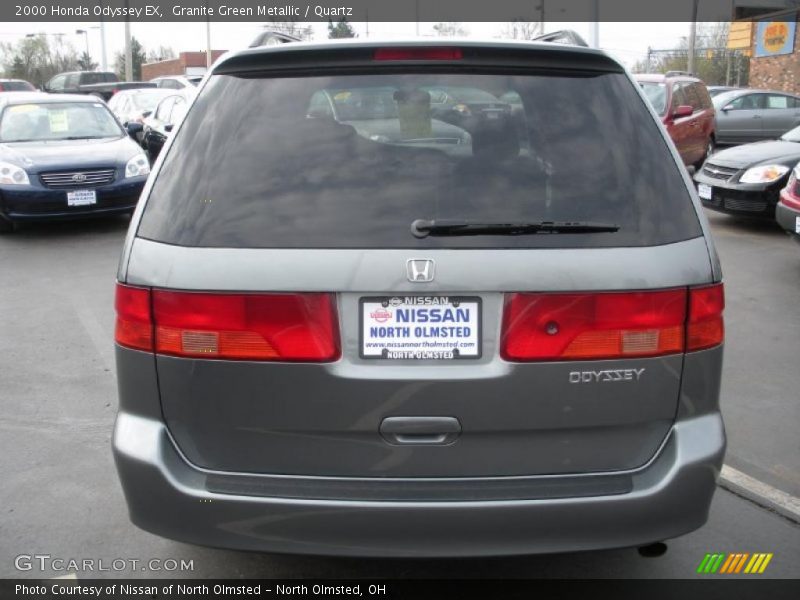 Granite Green Metallic / Quartz 2000 Honda Odyssey EX