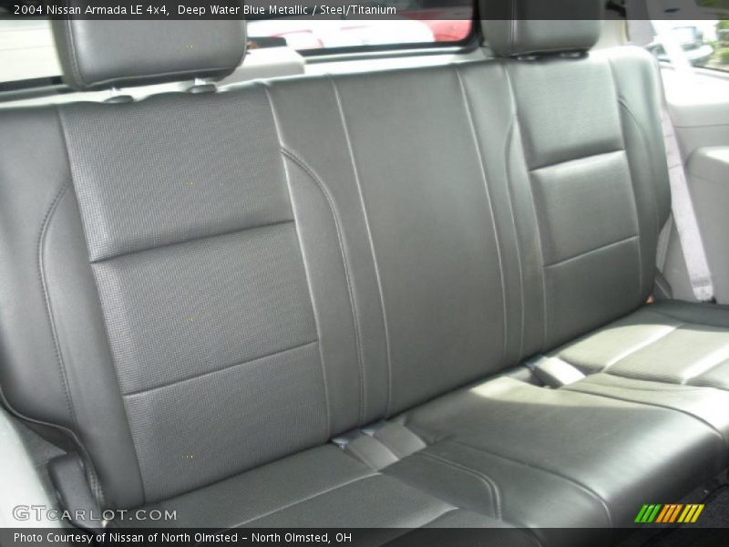Deep Water Blue Metallic / Steel/Titanium 2004 Nissan Armada LE 4x4