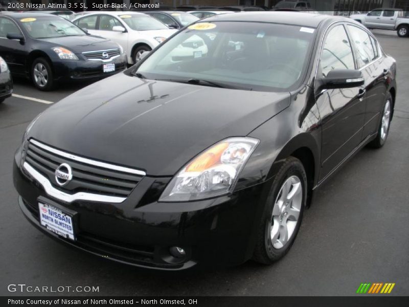 Super Black / Charcoal 2008 Nissan Altima 3.5 SL