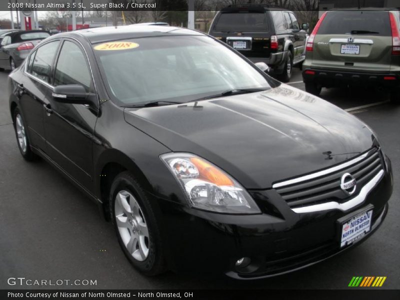 Super Black / Charcoal 2008 Nissan Altima 3.5 SL