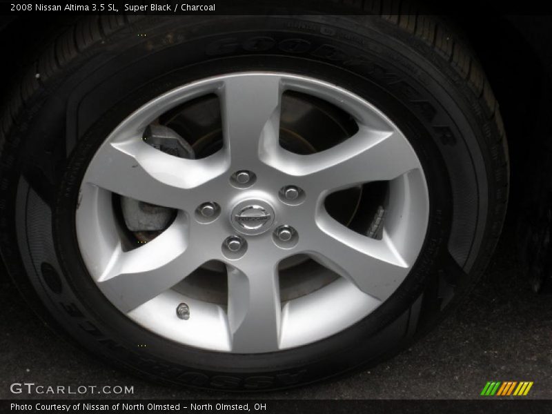 Super Black / Charcoal 2008 Nissan Altima 3.5 SL