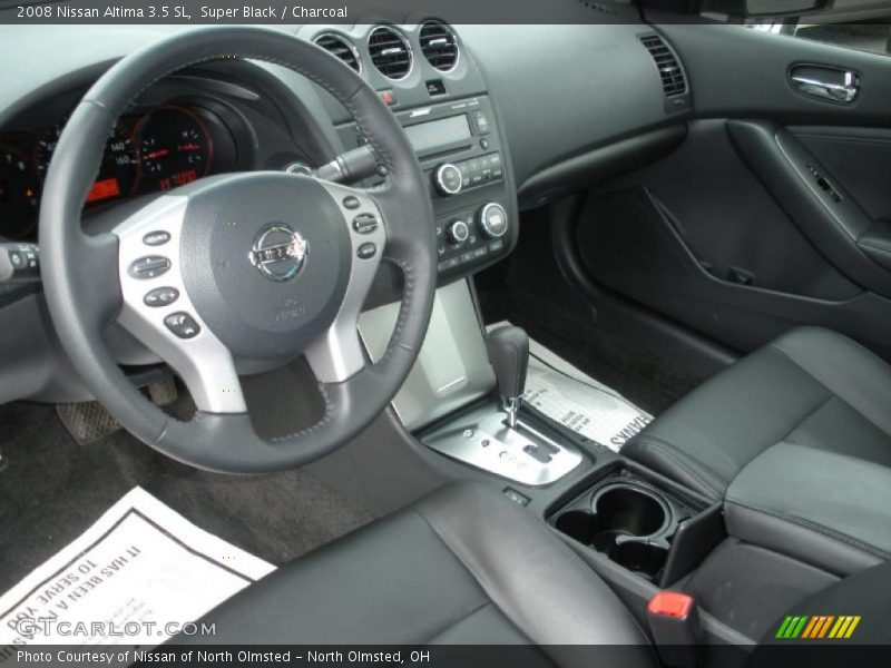 Super Black / Charcoal 2008 Nissan Altima 3.5 SL