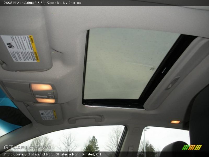 Super Black / Charcoal 2008 Nissan Altima 3.5 SL