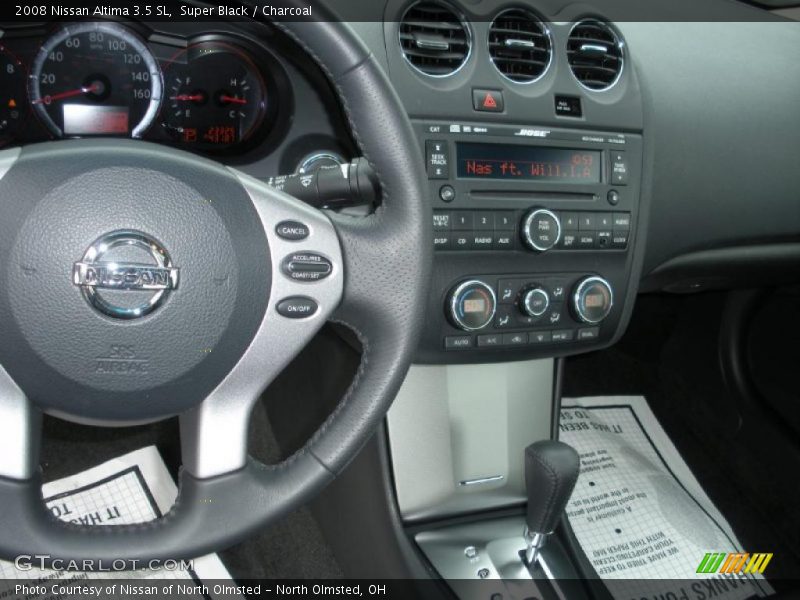 Super Black / Charcoal 2008 Nissan Altima 3.5 SL
