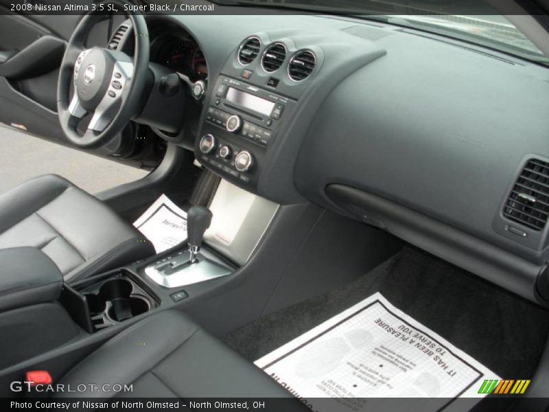 Super Black / Charcoal 2008 Nissan Altima 3.5 SL