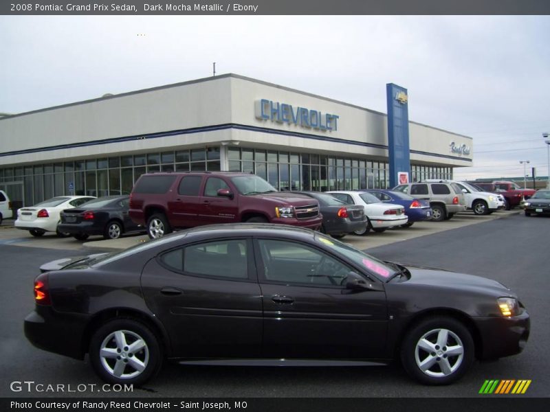 Dark Mocha Metallic / Ebony 2008 Pontiac Grand Prix Sedan