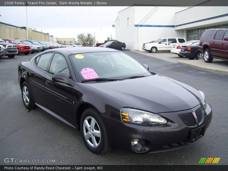 Dark Mocha Metallic / Ebony 2008 Pontiac Grand Prix Sedan