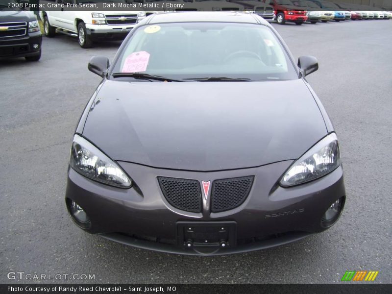 Dark Mocha Metallic / Ebony 2008 Pontiac Grand Prix Sedan