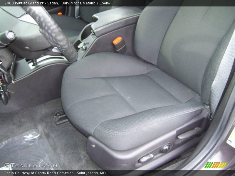 Dark Mocha Metallic / Ebony 2008 Pontiac Grand Prix Sedan