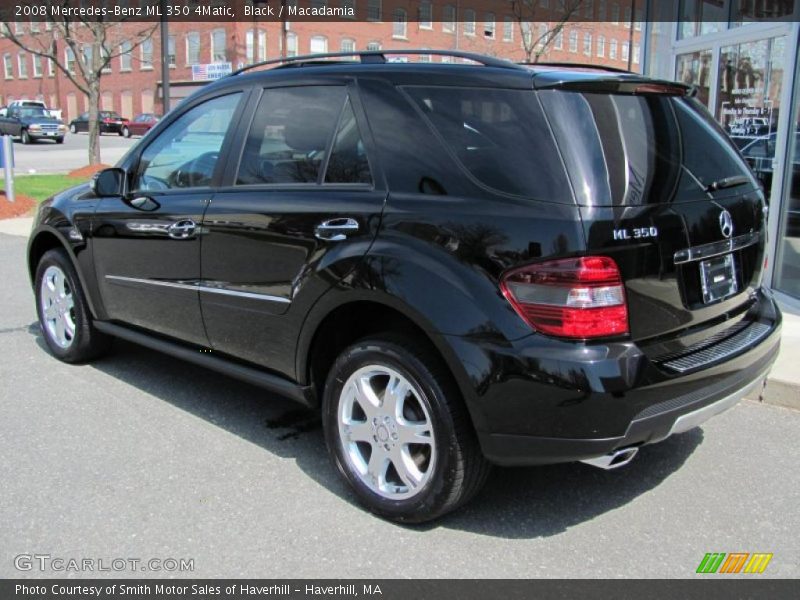 Black / Macadamia 2008 Mercedes-Benz ML 350 4Matic