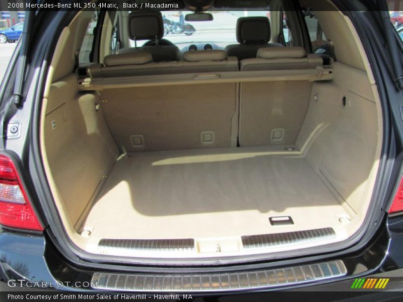 Black / Macadamia 2008 Mercedes-Benz ML 350 4Matic