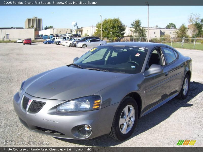 Shadow Gray Metallic / Ebony 2008 Pontiac Grand Prix Sedan