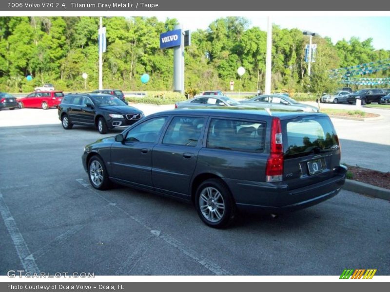 Titanium Gray Metallic / Taupe 2006 Volvo V70 2.4