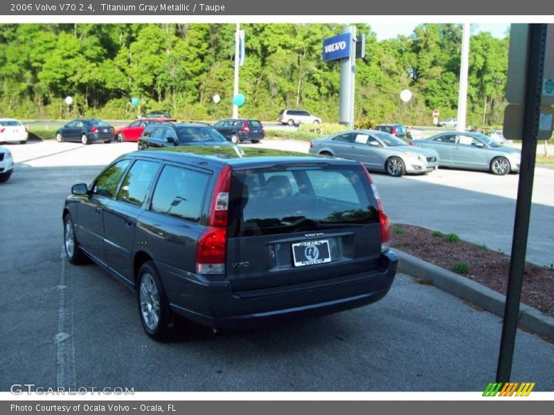 Titanium Gray Metallic / Taupe 2006 Volvo V70 2.4