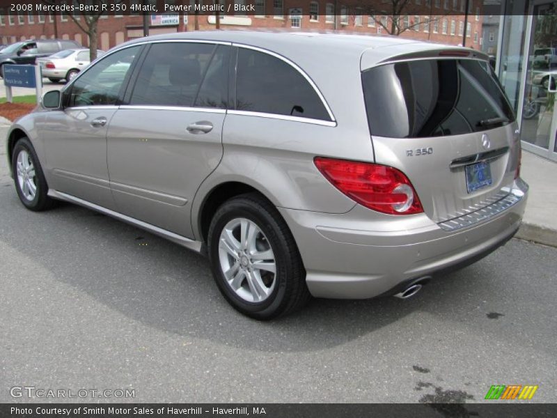Pewter Metallic / Black 2008 Mercedes-Benz R 350 4Matic