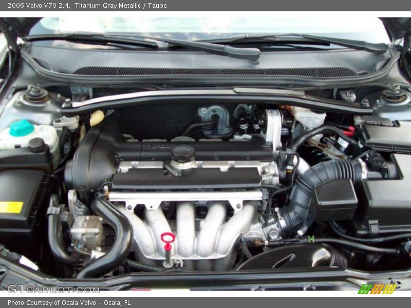 Titanium Gray Metallic / Taupe 2006 Volvo V70 2.4