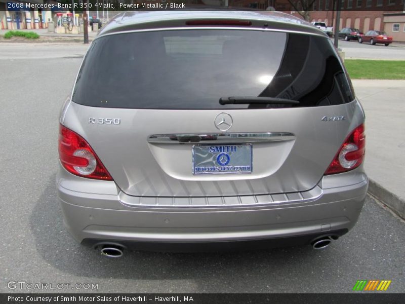 Pewter Metallic / Black 2008 Mercedes-Benz R 350 4Matic