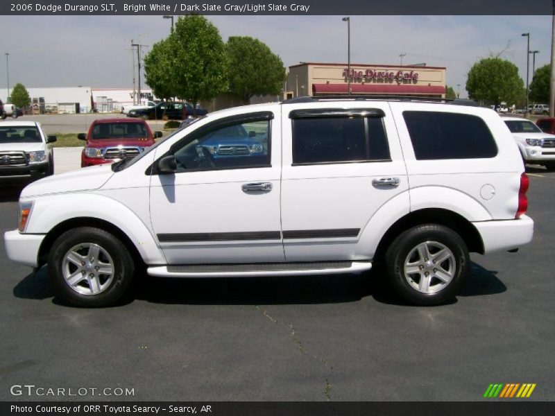 Bright White / Dark Slate Gray/Light Slate Gray 2006 Dodge Durango SLT