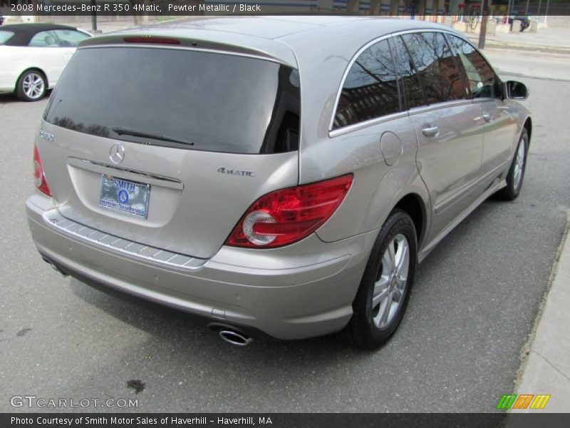 Pewter Metallic / Black 2008 Mercedes-Benz R 350 4Matic
