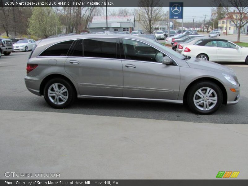 Pewter Metallic / Black 2008 Mercedes-Benz R 350 4Matic